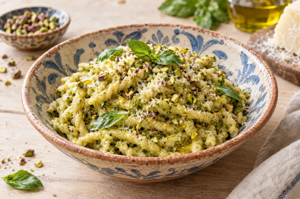 Sicilian Pistachio Pesto Pasta