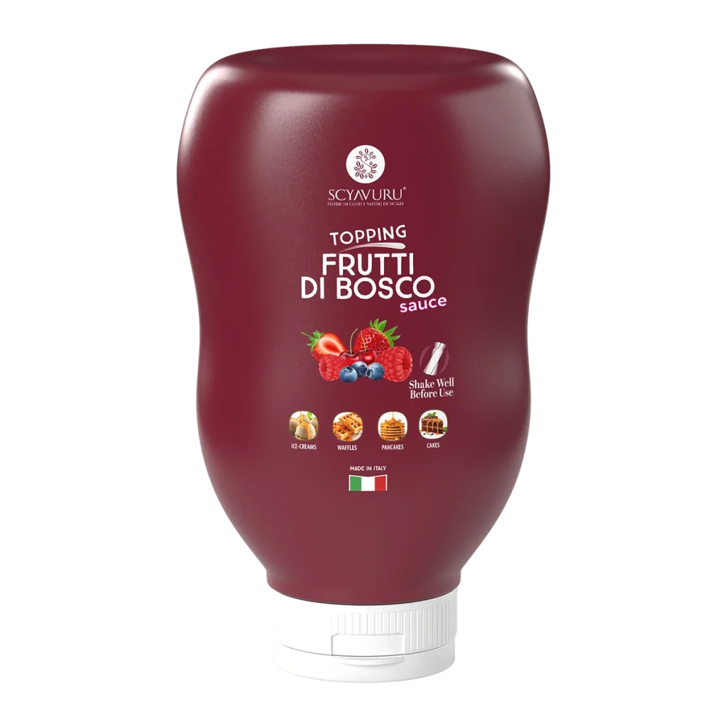 Salsa ai frutti di bosco (topping)