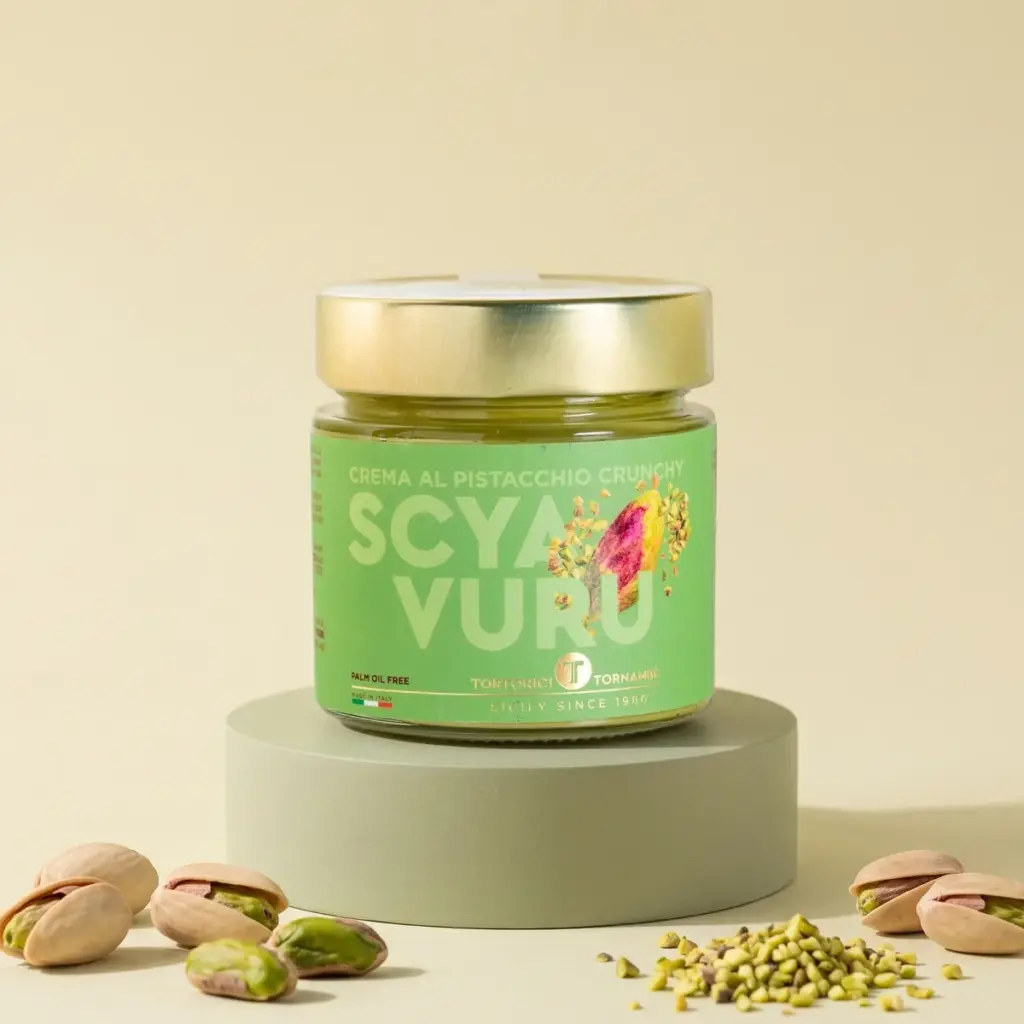 Cr&egrave;me de pistache croquante 25&nbsp;%