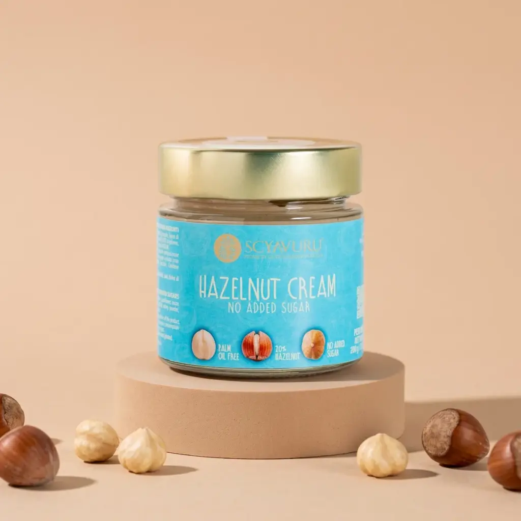 Cr&egrave;me de noisette sans sucres ajout&eacute;s