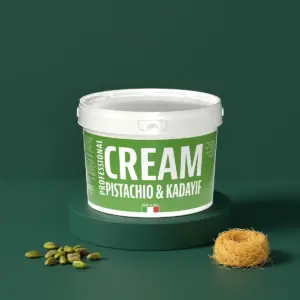 Cr&egrave;me de pistache avec kada&iuml;f image 1