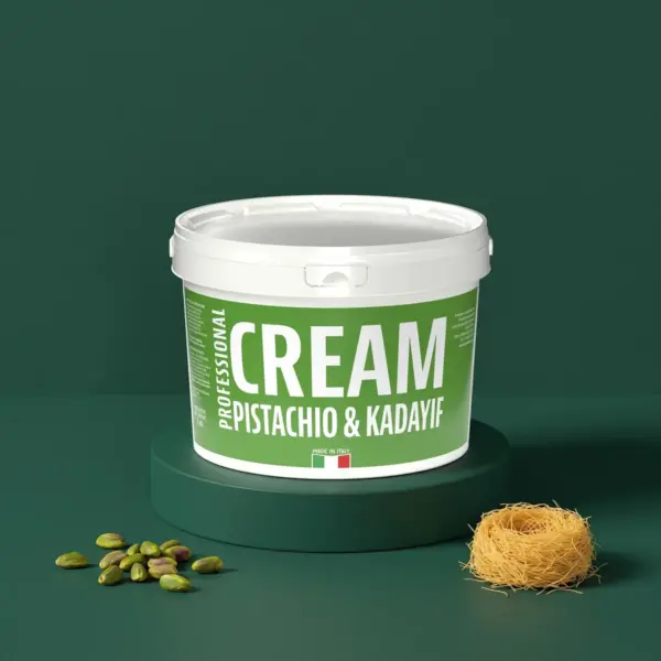 Crema al Pistacchio con Kataifi