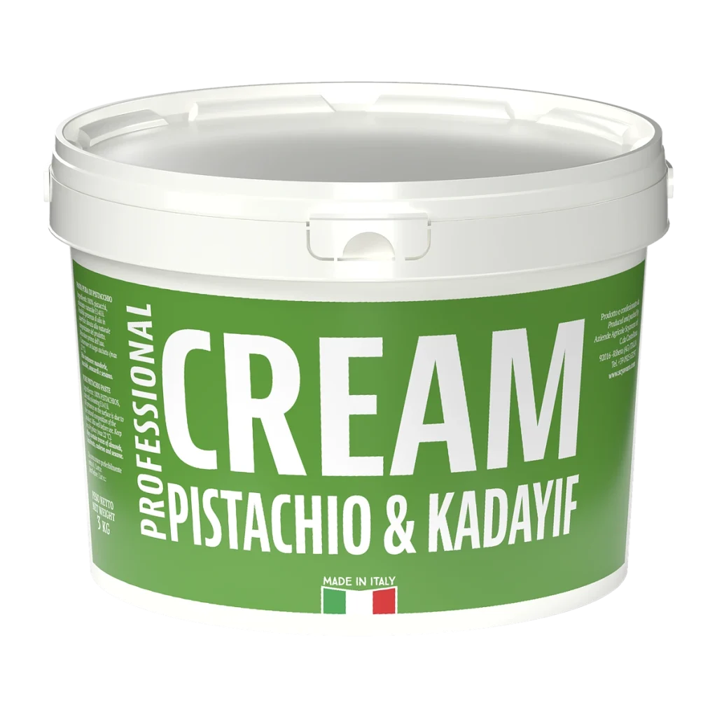 Pistachio Cream with Kadayif