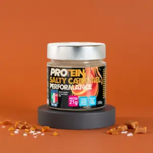Cr&egrave;me prot&eacute;in&eacute;e caramel sal&eacute;, image 1