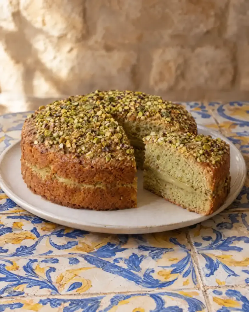 Pistazienkuchen aus Bronte