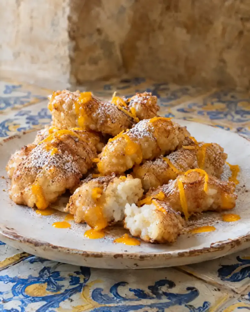 Zeppole di Riso, frittelle di riso siciliane
