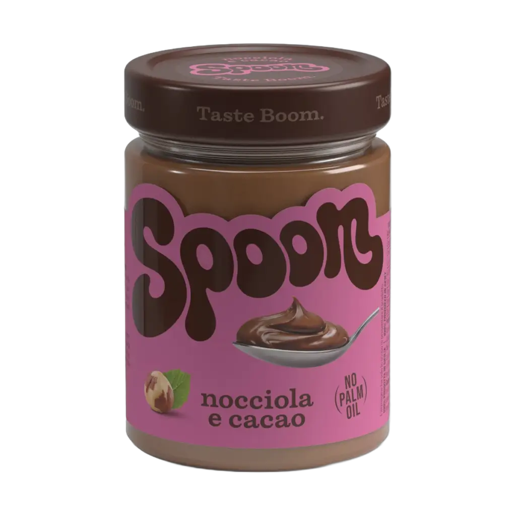 Crema Spalmabile Nocciole e Cacao Spoom 20%