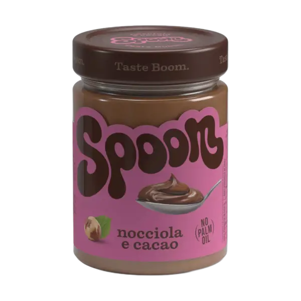 Crema Spalmabile Nocciole e Cacao Spoom 20%